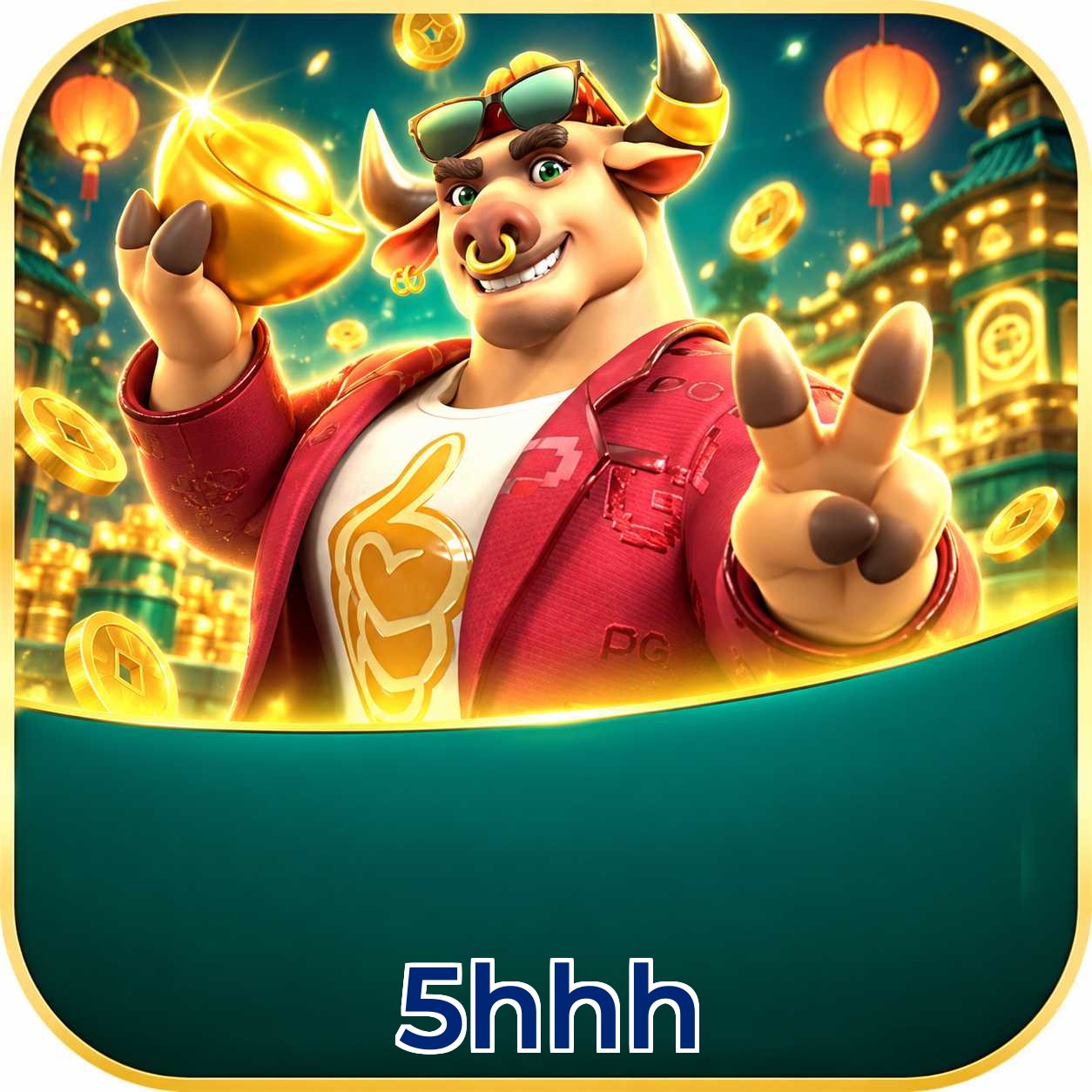 Catálogo de slots da 5hhh com RTP médio de 96,52%
